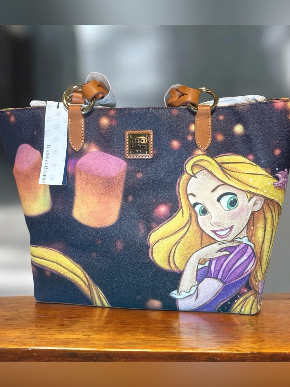 Dooney & Bourke Disney Rapunzel Tangled Tote NWT! - Picture 1 of 4